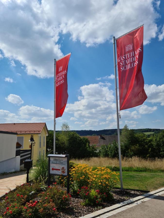 Apartment Gaestehaus Staudenschloss Mickhausen 외부 사진